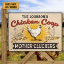 Personalized Farm Chicken Coop Rise And Shine Customized Metal Signs
