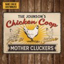 Personalized Farm Chicken Coop Rise And Shine Customized Metal Signs