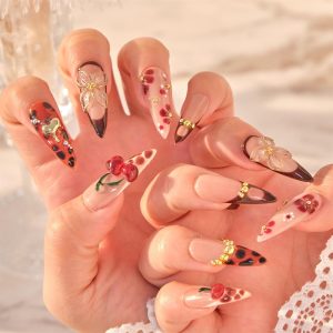Butterfly Petal Nailscherry