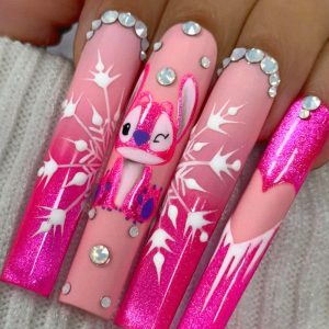 Cute Pink Stitch Custom