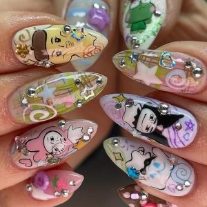Funny Cartoon Hand-Drawn Anime